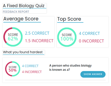 Whole Class Feedback